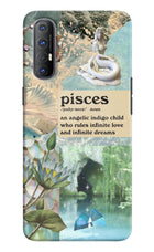 Pisces Zodiac Oppo Reno3 Pro Hard Case Back Cover by Casekaro
