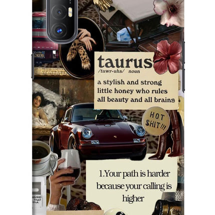 Taurus Zodiac Oppo Reno3 Pro Hard Case Back Cover by Casekaro