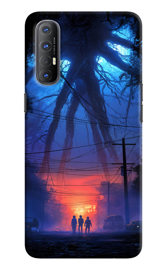 Ordinary Things Shadow Oppo Reno3 Pro Hard Case Back Cover by Casekaro