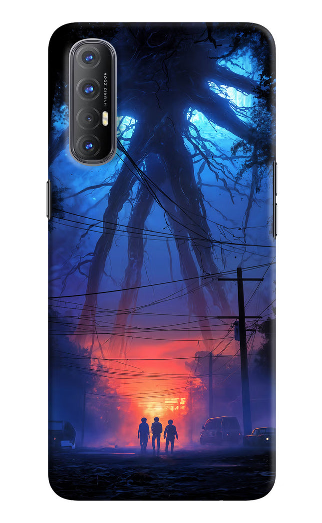 Ordinary Things Shadow Oppo Reno3 Pro Hard Case Back Cover by Casekaro