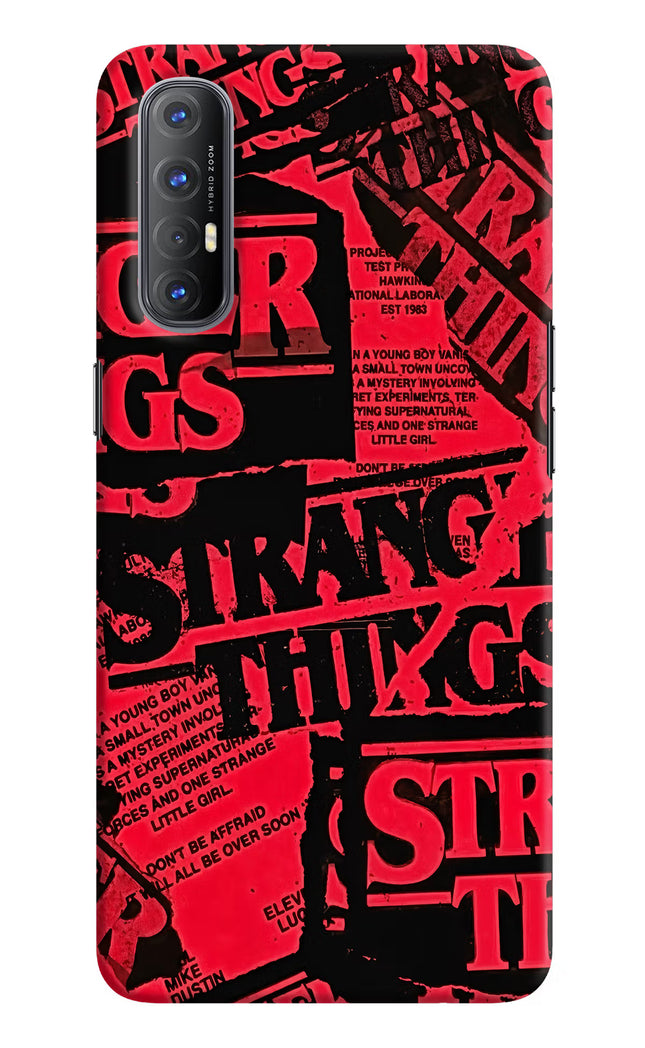 Ordinary Things Oppo Reno3 Pro Hard Case Back Cover by Casekaro