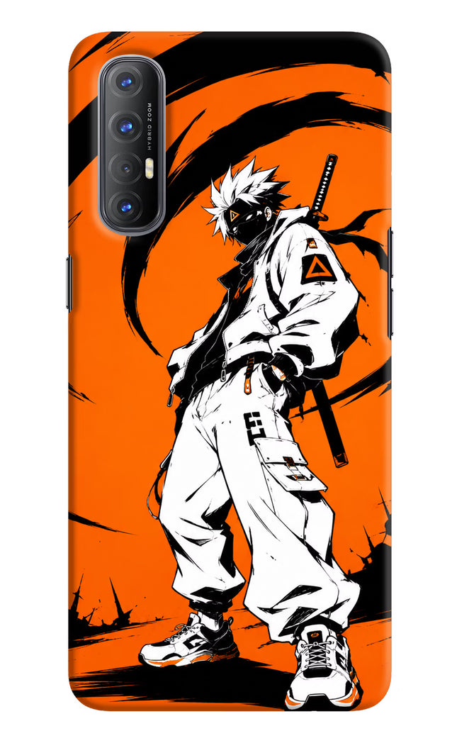 Street Samurai  Oppo Reno3 Pro Hard Case Back Cover by Casekaro