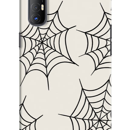 Spider Web Oppo Reno3 Pro Hard Case Back Cover by Casekaro