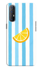 Summer Lemon Oppo Reno3 Pro Hard Case Back Cover by Casekaro