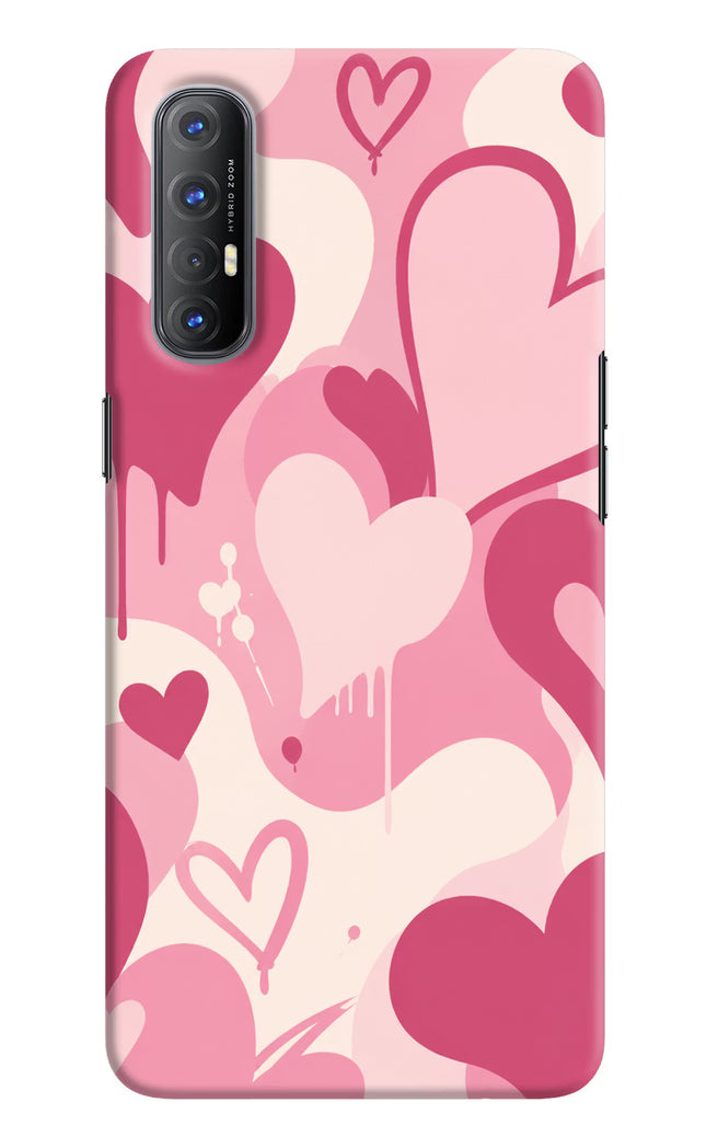 Hearty case Oppo Reno3 Pro Hard Case Back Cover by Casekaro