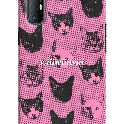 Pink Cats Oppo Reno3 Pro Hard Case Back Cover by Casekaro