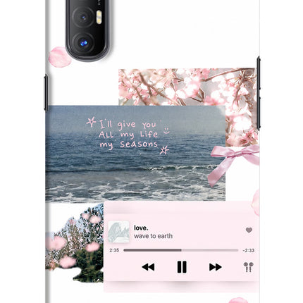 Wave to earth Oppo Reno3 Pro Hard Case Back Cover by Casekaro