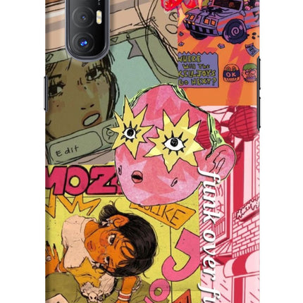 Funkover Oppo Reno3 Pro Hard Case Back Cover by Casekaro