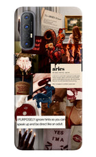 Zodiac Aries Oppo Reno3 Pro Hard Case Back Cover by Casekaro