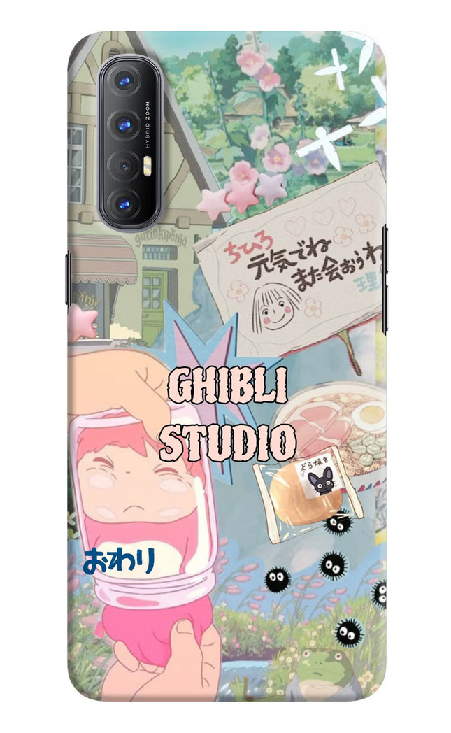 Studio Ghibli Oppo Reno3 Pro Hard Case Back Cover by Casekaro