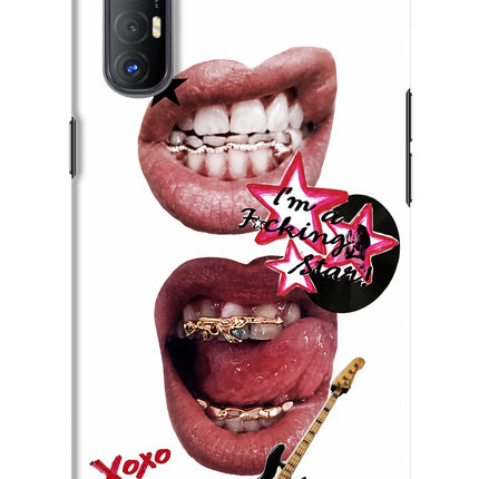 Rockstar Oppo Reno3 Pro Hard Case Back Cover by Casekaro