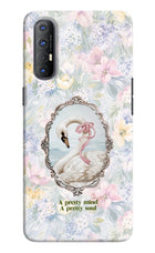 Pretty Mind Pretty Soul Oppo Reno3 Pro Hard Case Back Cover by Casekaro
