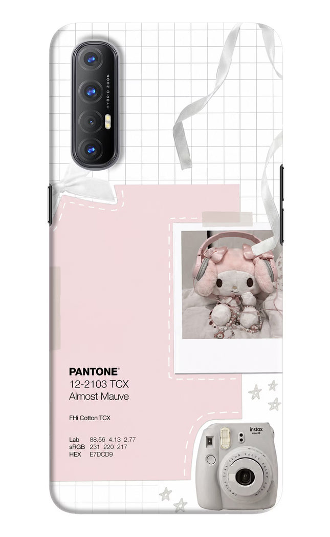 Pantone Asthetic Oppo Reno3 Pro Hard Case Back Cover by Casekaro