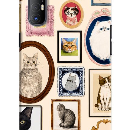 Mirror Cats Oppo Reno3 Pro Hard Case Back Cover by Casekaro