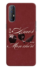 Velvet Cherry Oppo Reno3 Pro Hard Case Back Cover by Casekaro