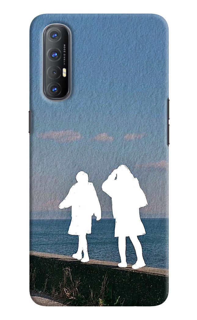 Coastal Dream Oppo Reno3 Pro Hard Case Back Cover by Casekaro