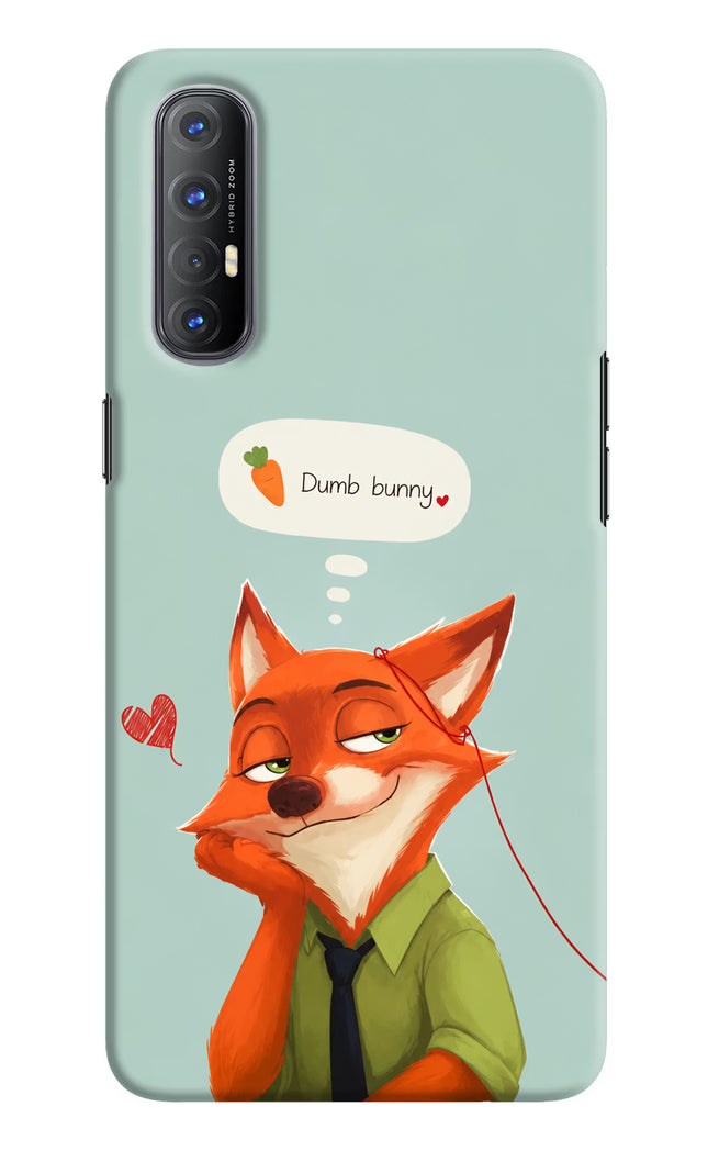 Nick Charm Oppo Reno3 Pro Hard Case Back Cover by Casekaro