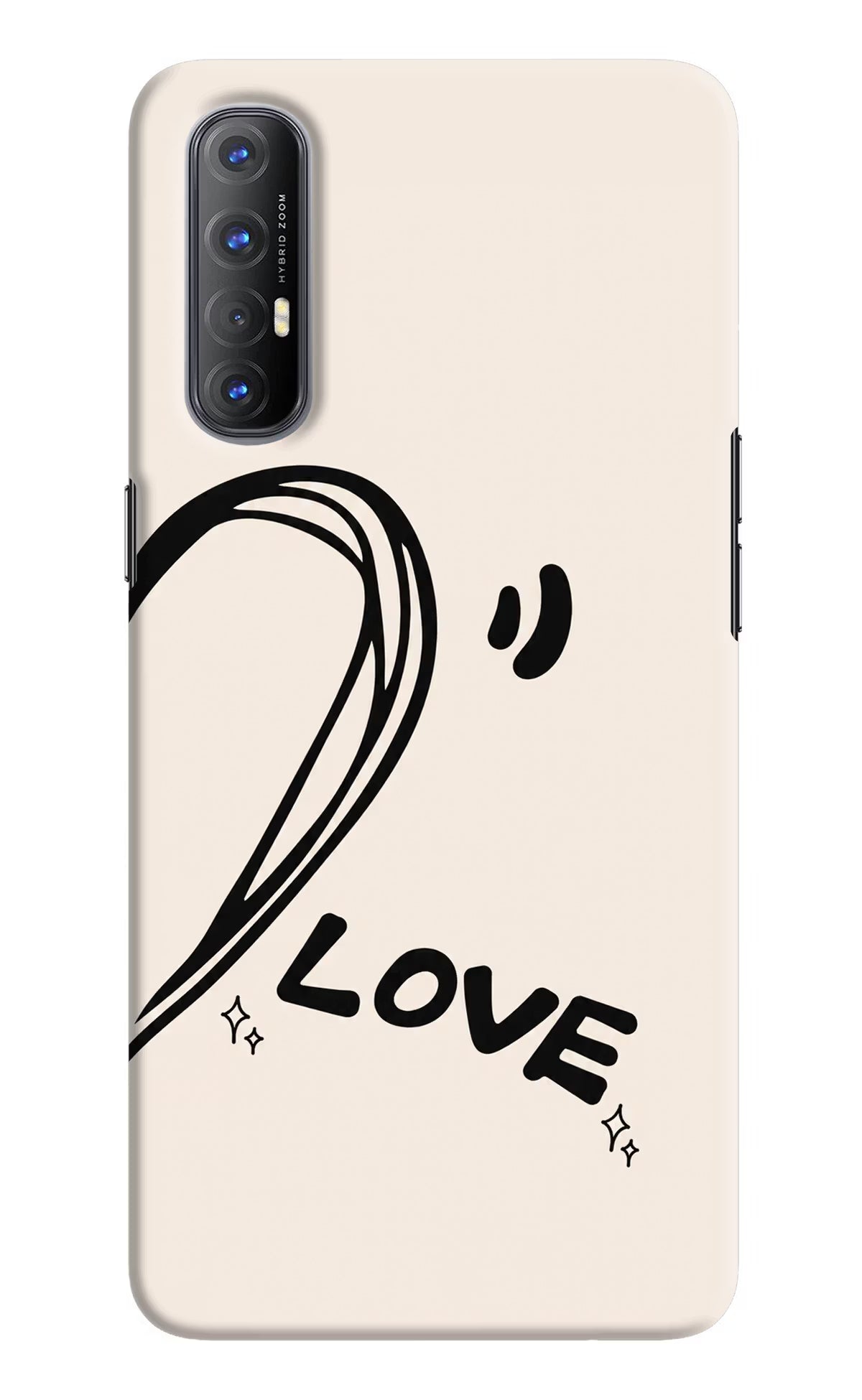 Soul Line Oppo Reno3 Pro Back Cover