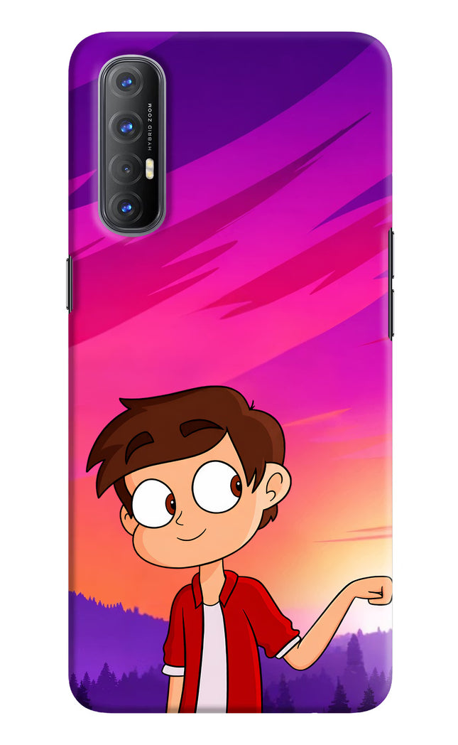 Marco Sunset Oppo Reno3 Pro Hard Case Back Cover by Casekaro