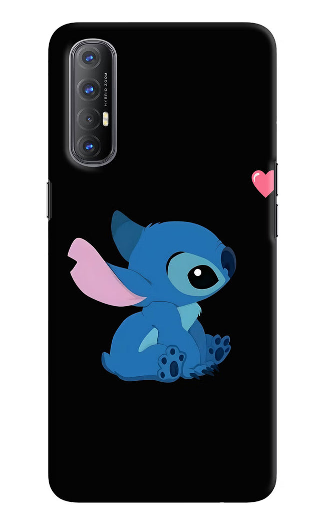 Stitch Crush Oppo Reno3 Pro Hard Case Back Cover by Casekaro