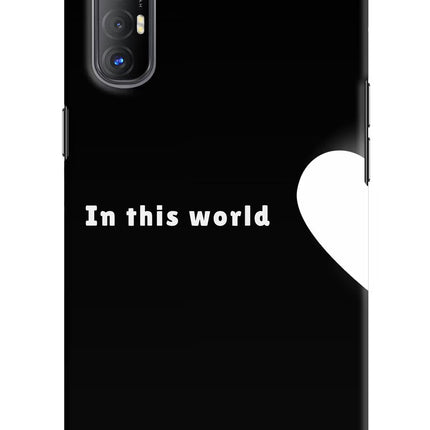 This World Oppo Reno3 Pro Hard Case Back Cover by Casekaro