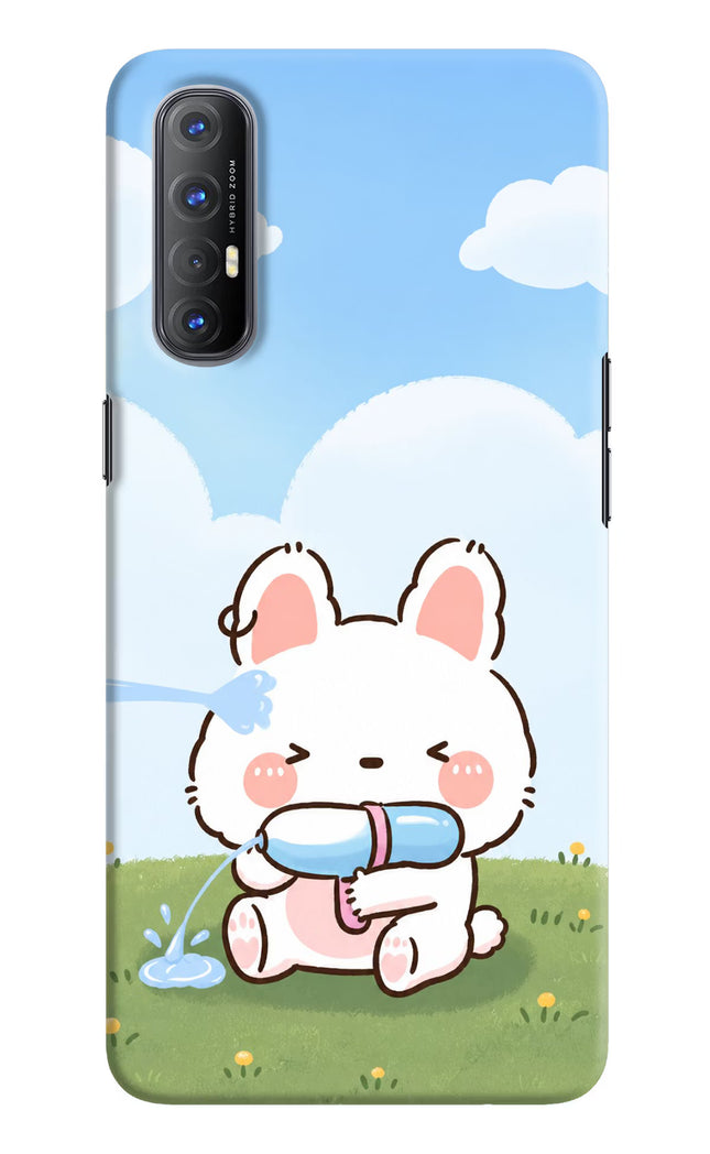 Bunny Treat Oppo Reno3 Pro Hard Case Back Cover by Casekaro