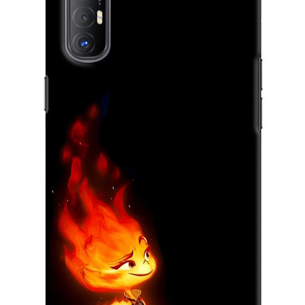 Ember Flame Oppo Reno3 Pro Hard Case Back Cover by Casekaro