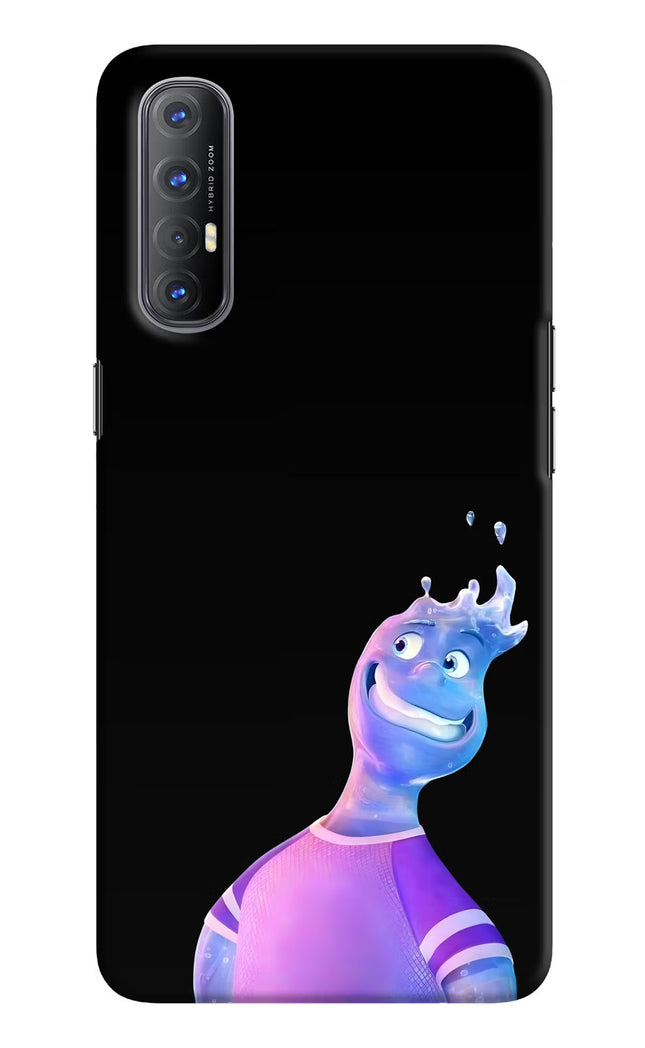 Wade Wave Oppo Reno3 Pro Hard Case Back Cover by Casekaro