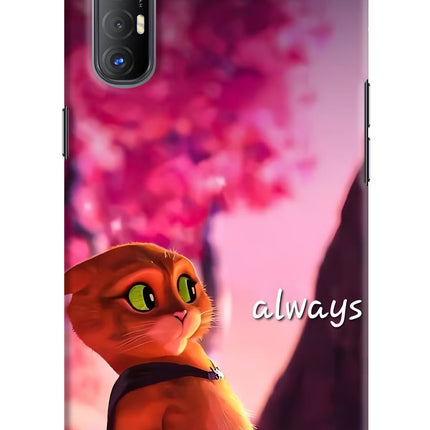 Always Cat Oppo Reno3 Pro Hard Case Back Cover by Casekaro