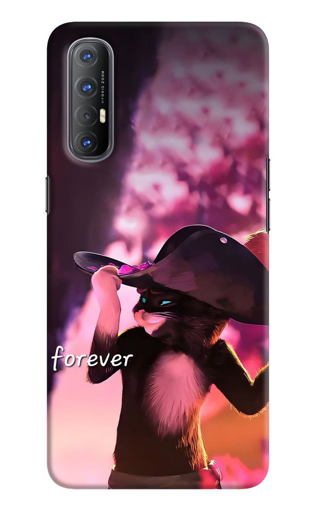 Forever Cat Oppo Reno3 Pro Hard Case Back Cover by Casekaro