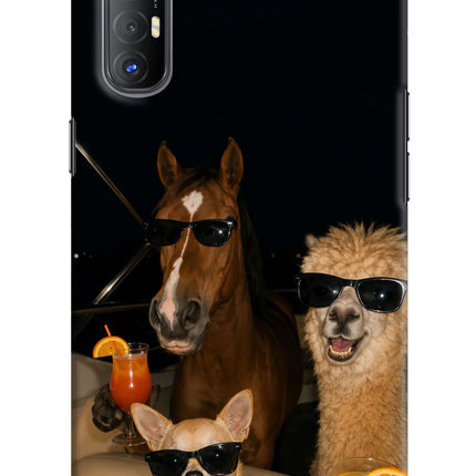 Party Squad Oppo Reno3 Pro Hard Case Back Cover by Casekaro