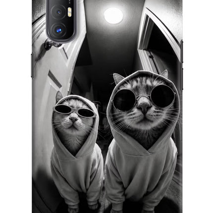 Hood Cats Oppo Reno3 Pro Hard Case Back Cover by Casekaro