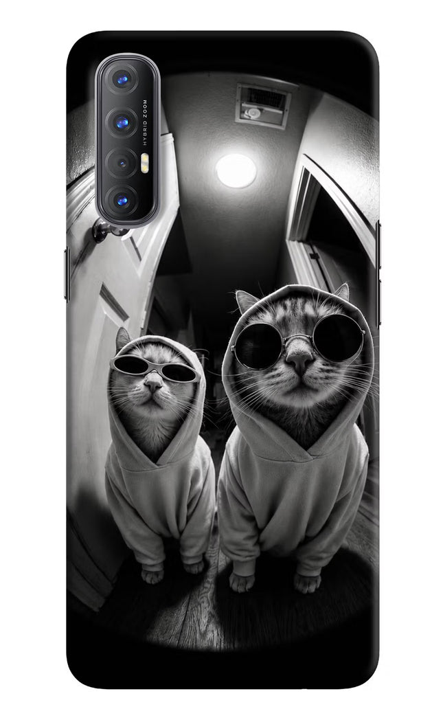 Hood Cats Oppo Reno3 Pro Hard Case Back Cover by Casekaro