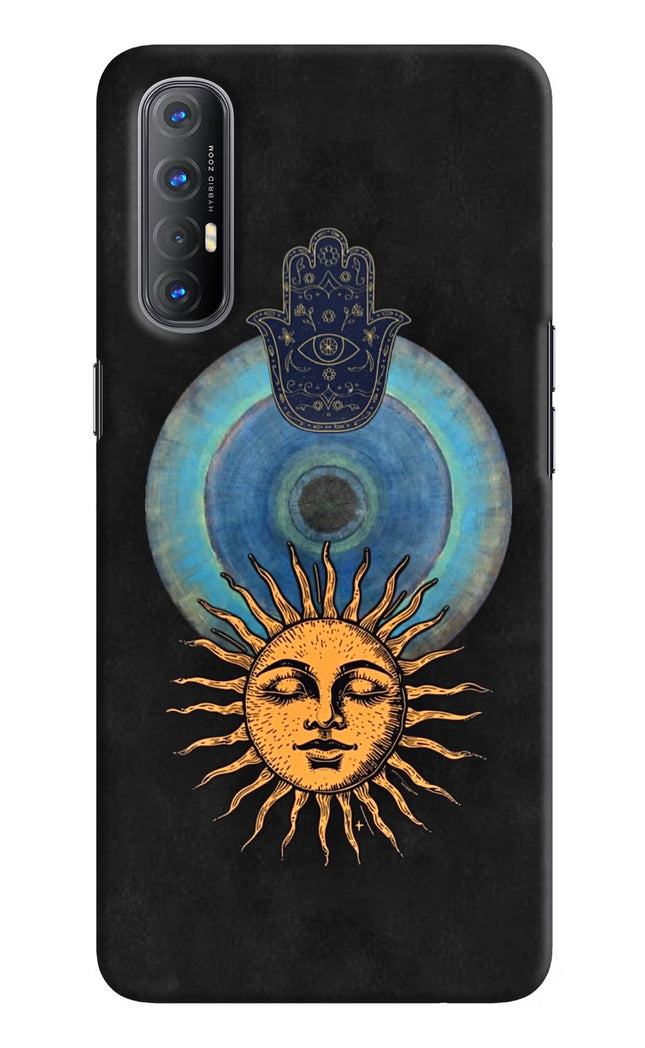 Divine Sun Oppo Reno3 Pro Hard Case Back Cover by Casekaro
