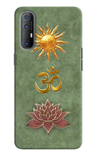 Om & Lotus Oppo Reno3 Pro Back Cover