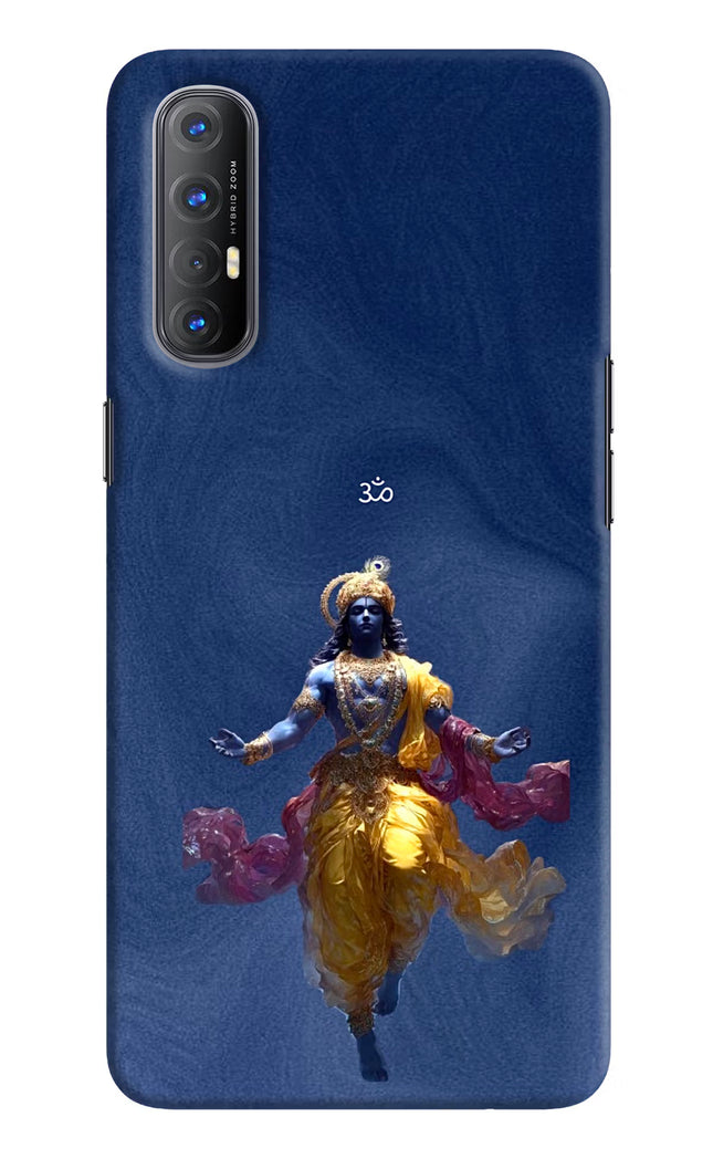 Cosmic Krishna Oppo Reno3 Pro Hard Case Back Cover by Casekaro