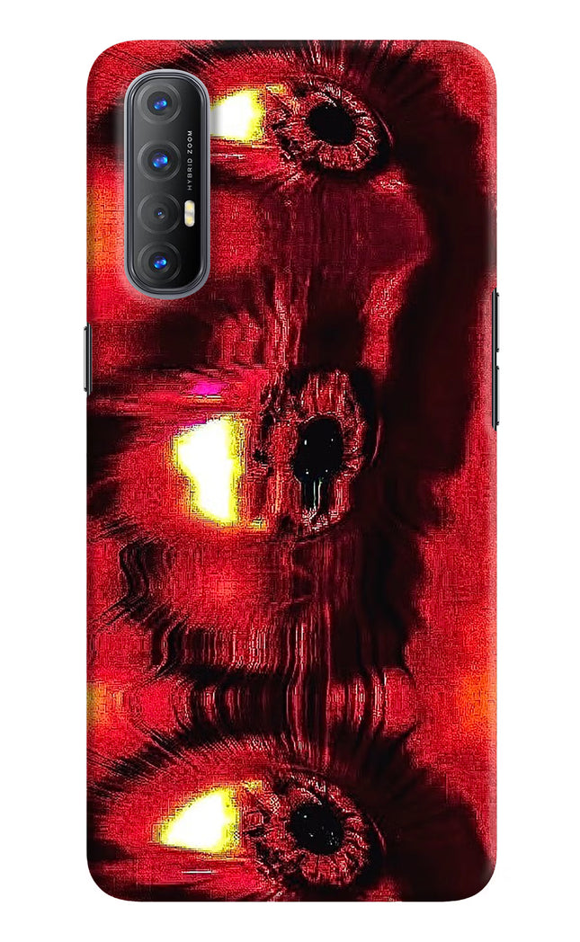 Fire Eye Oppo Reno3 Pro Hard Case Back Cover by Casekaro