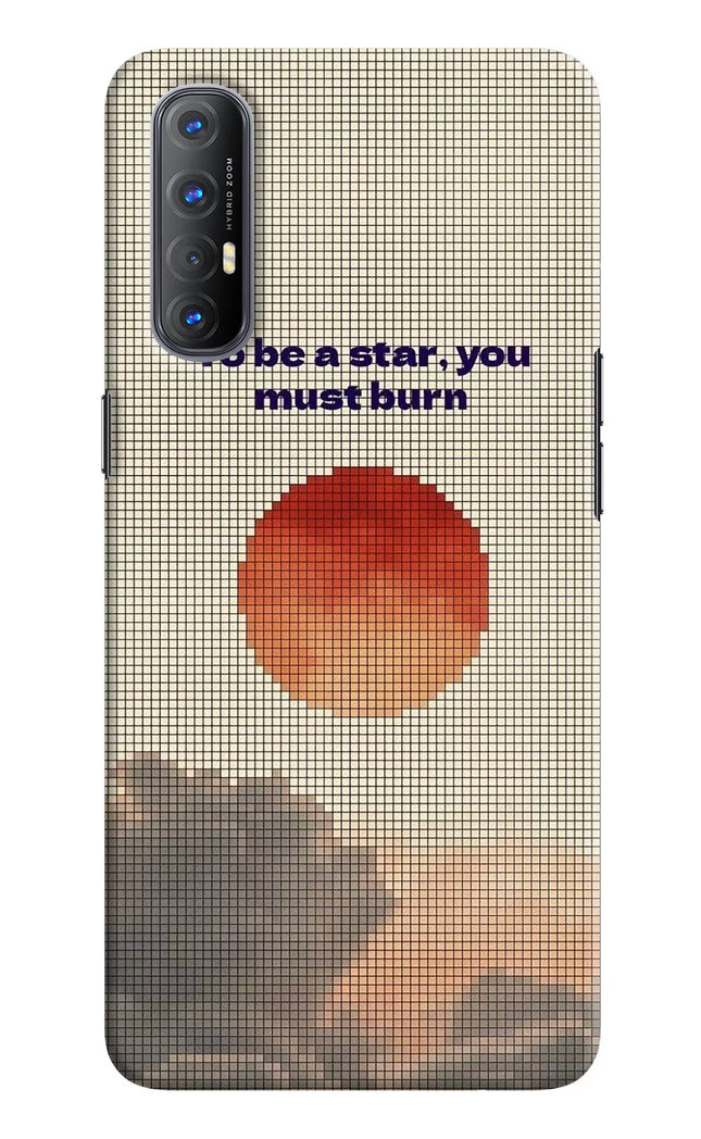 Pixel Sun Oppo Reno3 Pro Hard Case Back Cover by Casekaro