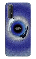 Dark Koi Oppo Reno3 Pro Back Cover