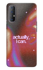 Pink Aura Oppo Reno3 Pro Back Cover
