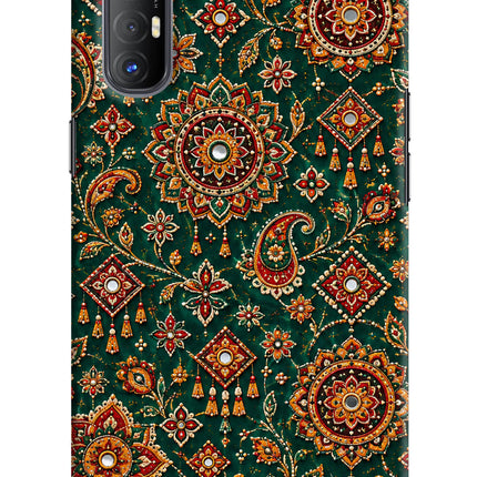 Green Pataka Oppo Reno3 Pro Back Cover