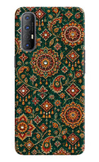 Green Pataka Oppo Reno3 Pro Back Cover