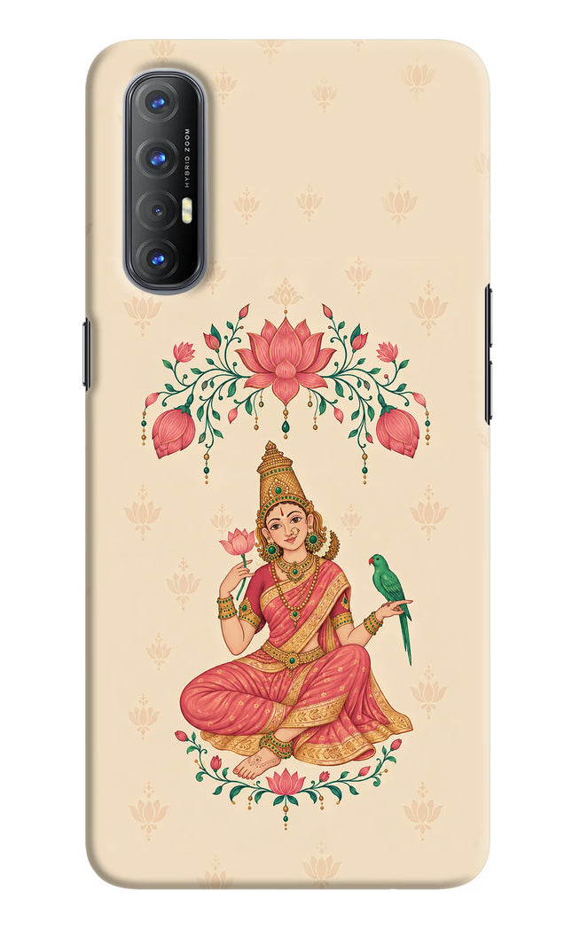 Goddess Lakshmi Oppo Reno3 Pro Back Cover
