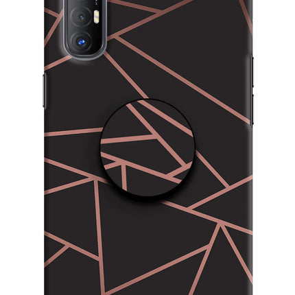 Geometric Pattern Oppo Reno3 Pro Pop Case by Casekaro