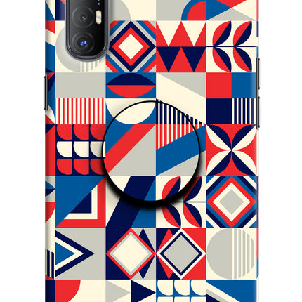 Colorful Pattern Oppo Reno3 Pro Pop Case by Casekaro