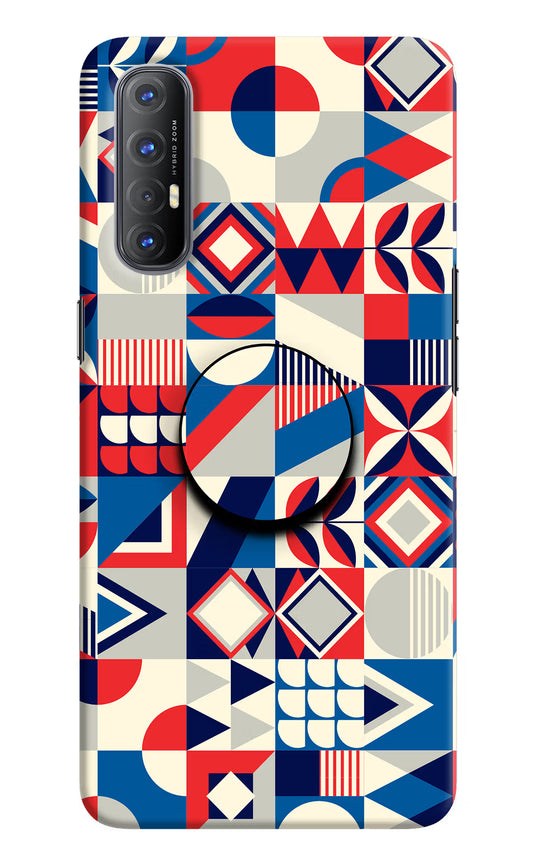 Colorful Pattern Oppo Reno3 Pro Pop Case by Casekaro