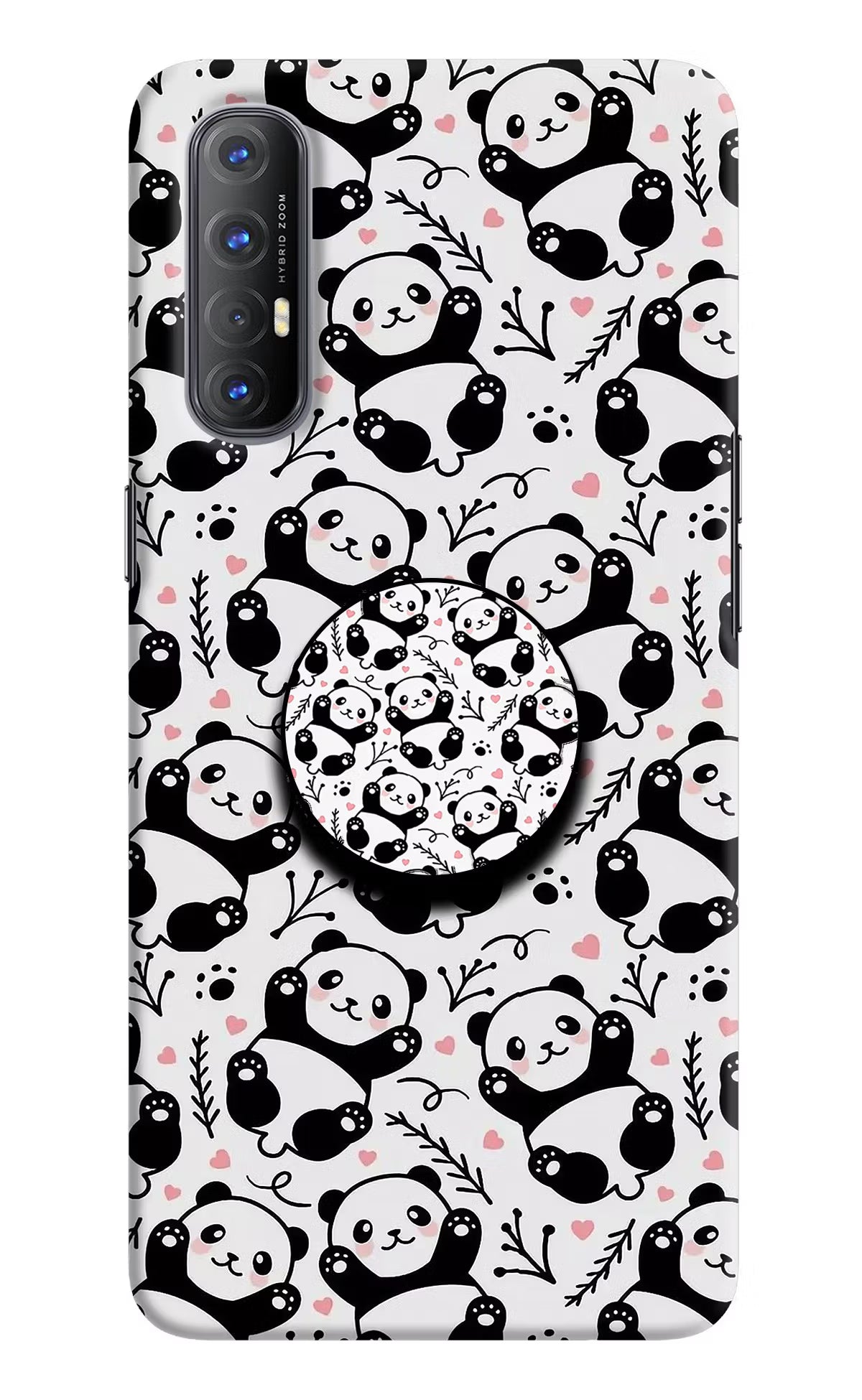 Cute Panda Oppo Reno3 Pro Pop Case by Casekaro