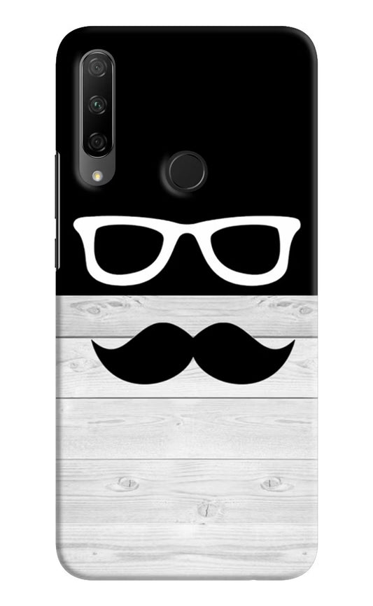 Mustache Honor 9X Hard Case Back Cover by Casekaro