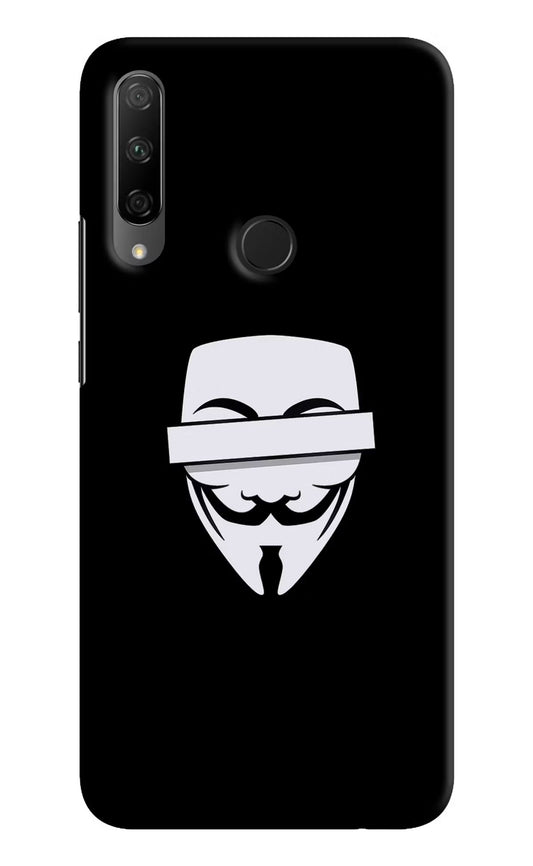 Anonymous Face Honor 9X Hard Case Back Cover by Casekaro
