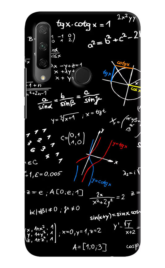 Mathematics Formula Honor 9X Hard Case Back Cover by Casekaro
